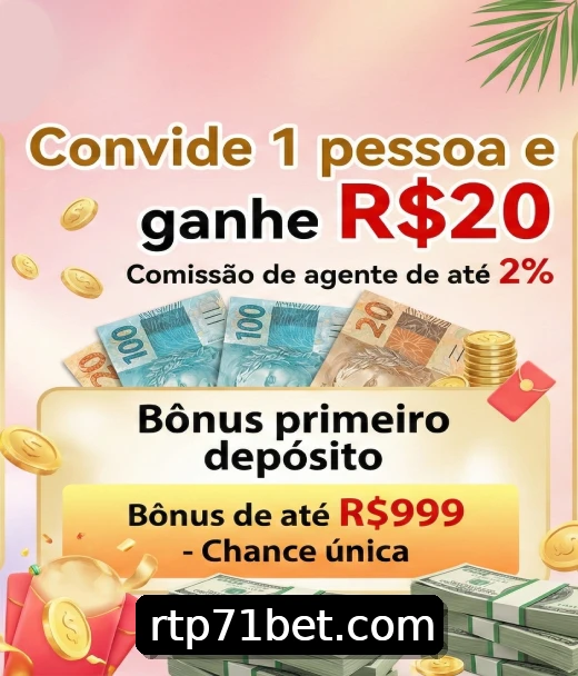Bônus ao se registrar no 71bet